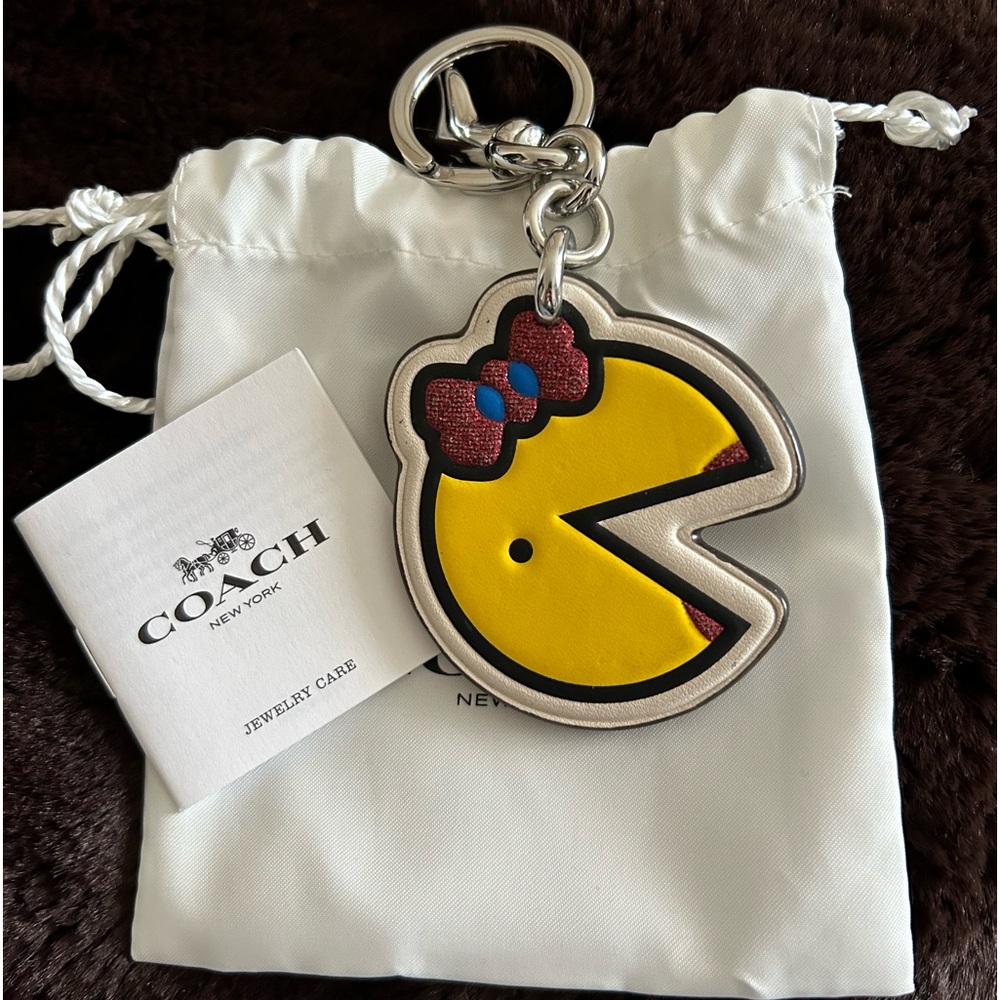 Coach x Ms. Pac-Man Bag Charm